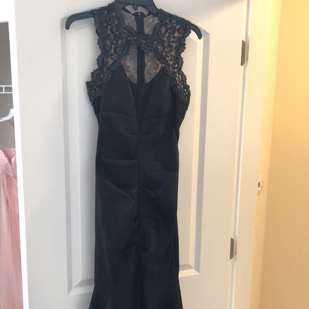 Black formal gown